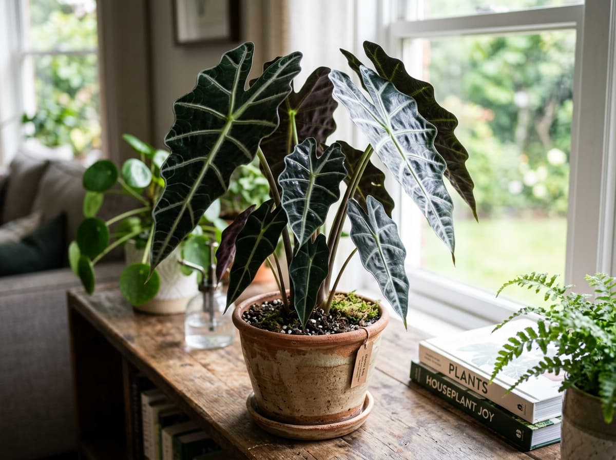 Alocasia Polly (Orelha-de-elefante)