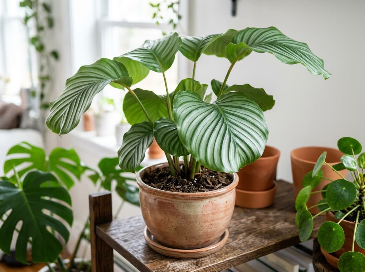 Korbmarante (Calathea Orbifolia)